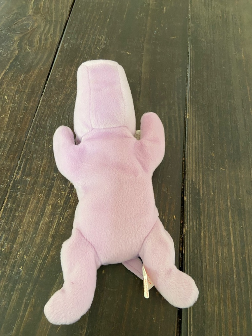 Ty Beanie Babies Lilac Hippo Happy Plush Toy - Picture 2 of 5